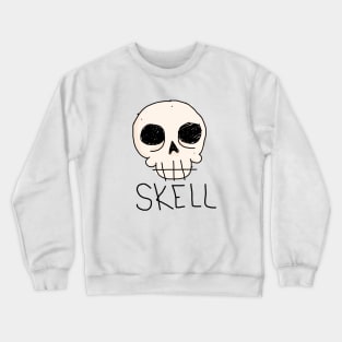 skell (skeleton skull tee) Crewneck Sweatshirt